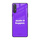 Make it Happen Oppo Reno 3 Pro Glass Back Cover Online