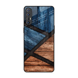 Wooden Tiles Oppo Reno 3 Pro Glass Back Cover Online