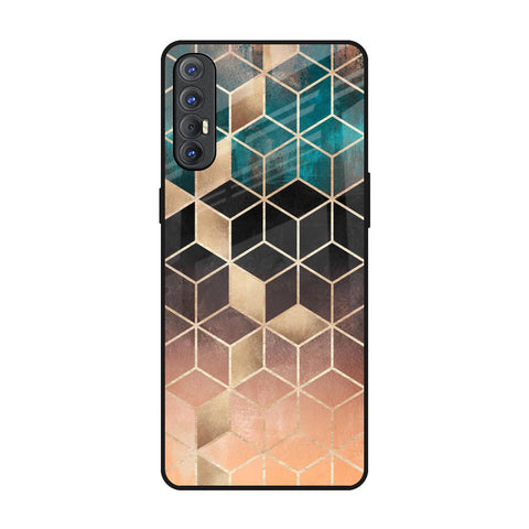Bronze Texture Oppo Reno 3 Pro Glass Back Cover Online