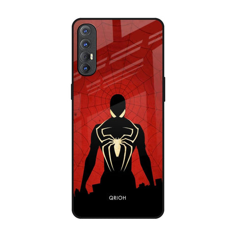 Mighty Superhero Oppo Reno 3 Pro Glass Back Cover Online