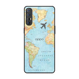 Fly Around The World Oppo Reno 3 Pro Glass Back Cover Online