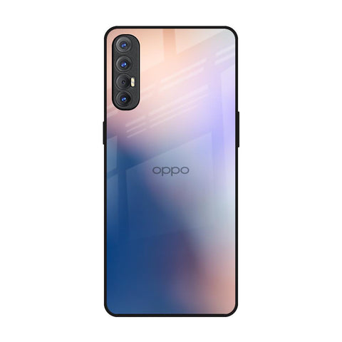 Blue Mauve Gradient Oppo Reno 3 Pro Glass Back Cover Online