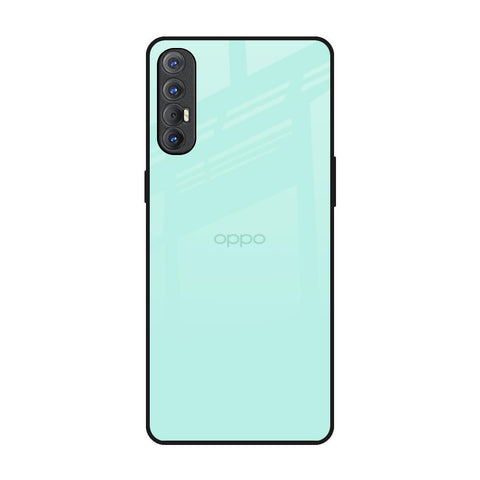 Teal Oppo Reno 3 Pro Glass Back Cover Online