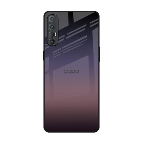 Grey Ombre Oppo Reno 3 Pro Glass Back Cover Online