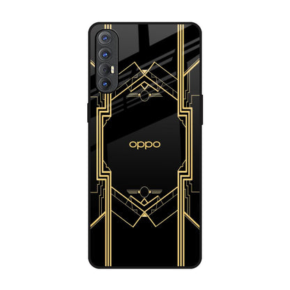 Sacred Logo Oppo Reno 3 Pro Glass Back Cover Online