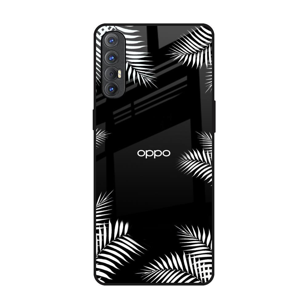 Zealand Fern Design Oppo Reno 3 Pro Glass Back Cover Online