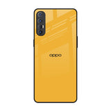 Fluorescent Yellow Oppo Reno 3 Pro Glass Back Cover Online