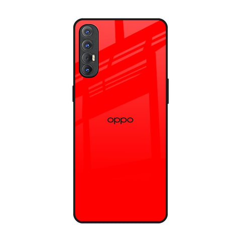 Blood Red Oppo Reno 3 Pro Glass Back Cover Online