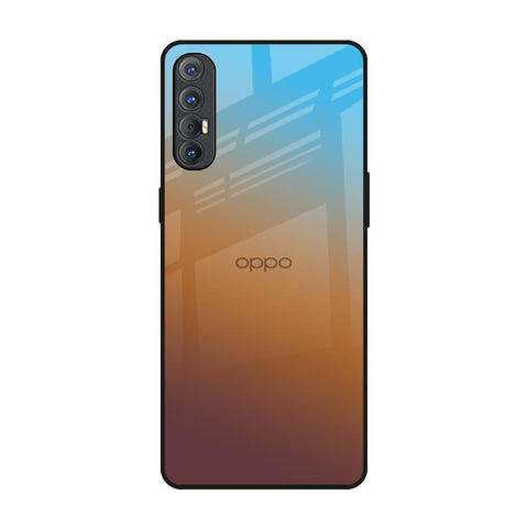 Rich Brown Oppo Reno 3 Pro Glass Back Cover Online