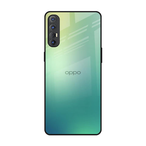 Dusty Green Oppo Reno 3 Pro Glass Back Cover Online