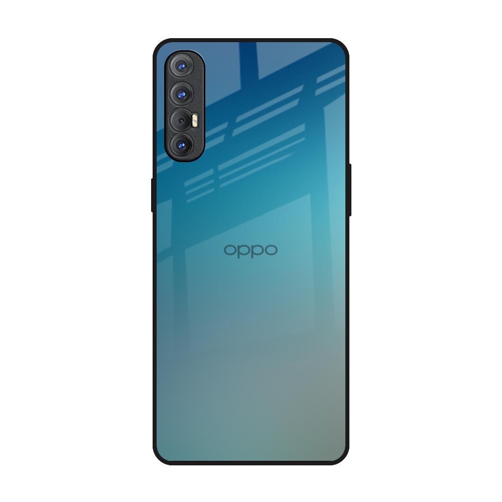 Sea Theme Gradient Oppo Reno 3 Pro Glass Back Cover Online