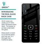 Classic Keypad Pattern Glass Case for Oppo Reno 3 Pro