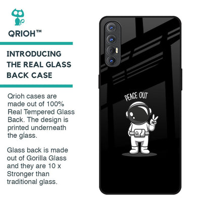 Peace Out Astro Glass Case for Oppo Reno 3 Pro