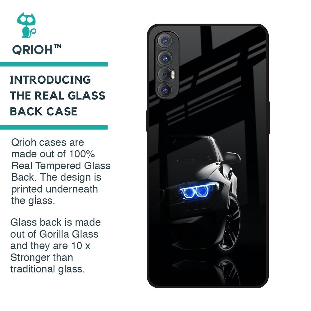 Car In Dark Glass Case for Oppo Reno 3 Pro