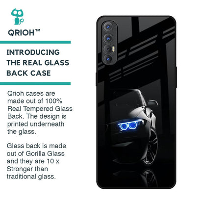 Car In Dark Glass Case for Oppo Reno 3 Pro