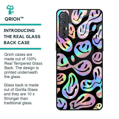 Acid Smile Glass Case for Oppo Reno 3 Pro