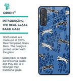 Blue Cheetah Glass Case for Oppo Reno 3 Pro