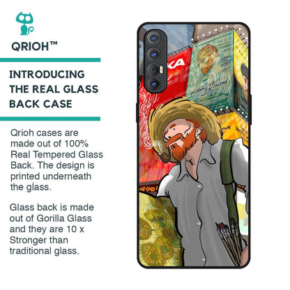 Loving Vincent Glass Case for Oppo Reno 3 Pro