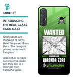 Zoro Wanted Glass Case for Oppo Reno 3 Pro