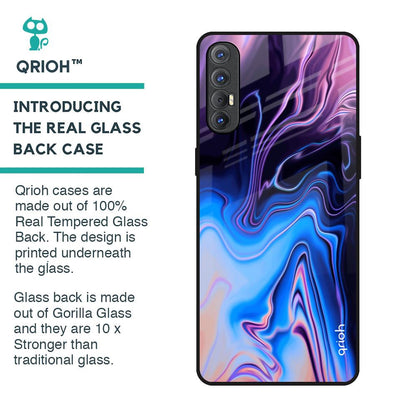 Psychic Texture Glass Case for Oppo Reno 3 Pro