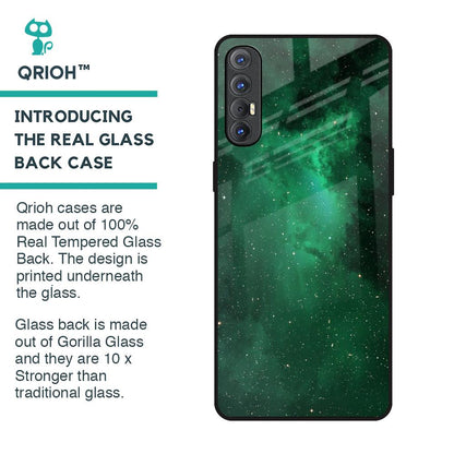 Emerald Firefly Glass Case For Oppo Reno 3 Pro