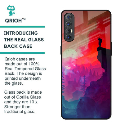 Dream So High Glass Case For Oppo Reno 3 Pro