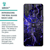 Techno Color Pattern Glass Case For Oppo Reno 3 Pro