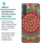 Elegant Mandala Glass Case for Oppo Reno 3 Pro
