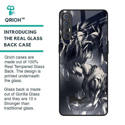 Sketch Art DB Glass Case for Oppo Reno 3 Pro