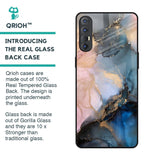 Marble Ink Abstract Glass Case for Oppo Reno 3 Pro