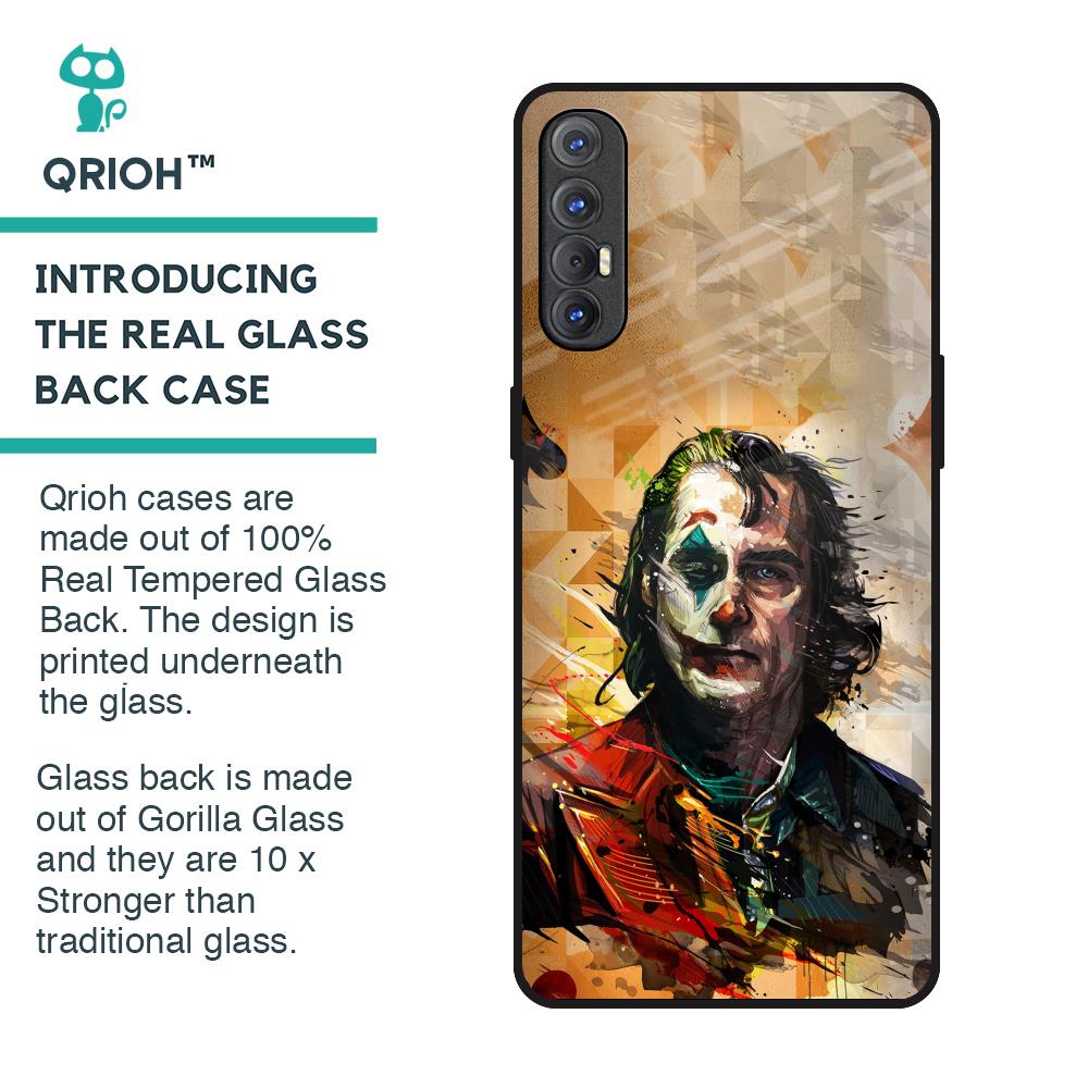 Psycho Villain Glass Case for Oppo Reno 3 Pro