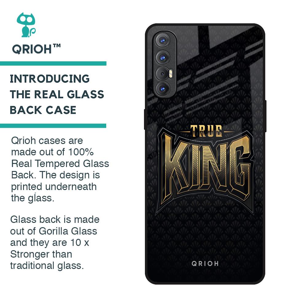 True King Glass Case for Oppo Reno 3 Pro
