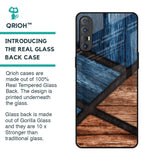 Wooden Tiles Glass Case for Oppo Reno 3 Pro