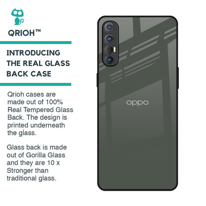 Charcoal Glass Case for Oppo Reno 3 Pro