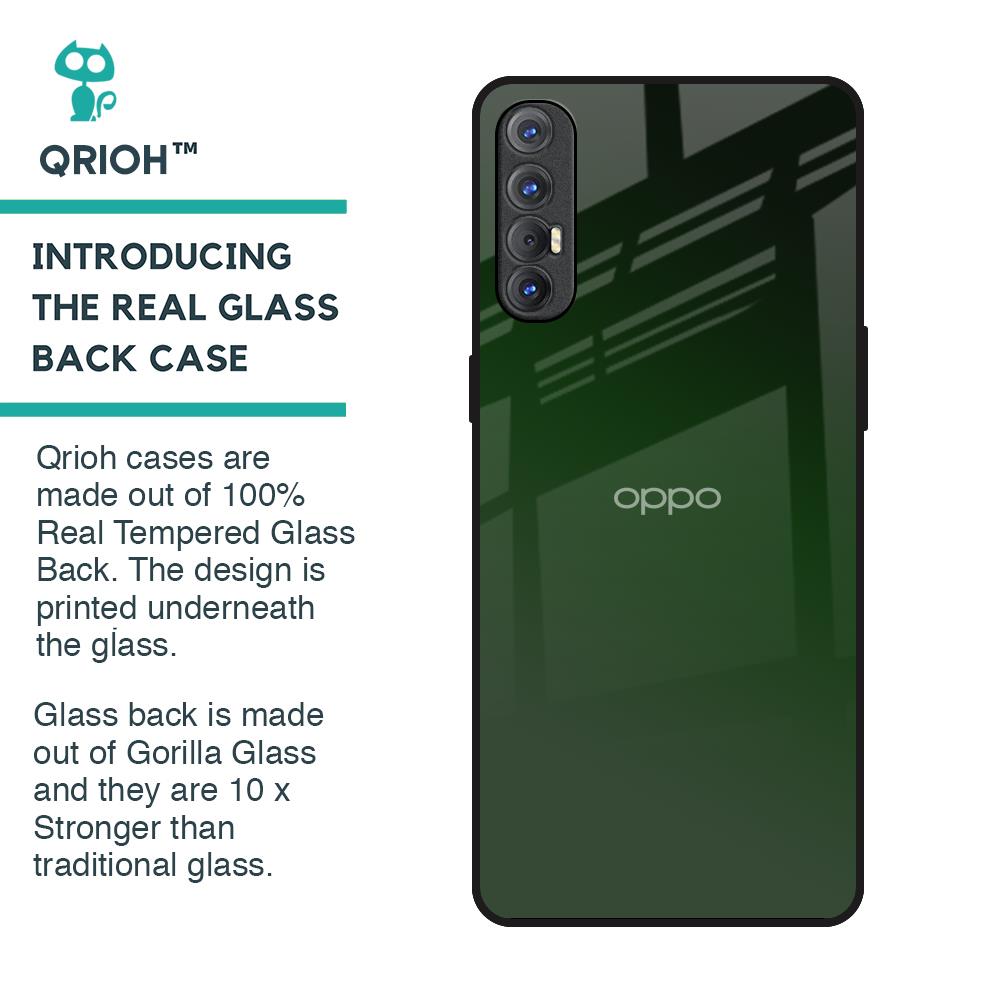 Deep Forest Glass Case for Oppo Reno 3 Pro