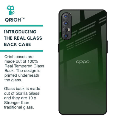 Deep Forest Glass Case for Oppo Reno 3 Pro