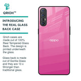 Pink Ribbon Caddy Glass Case for Oppo Reno 3 Pro