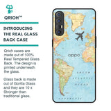 Fly Around The World Glass Case for Oppo Reno 3 Pro