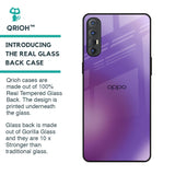 Ultraviolet Gradient Glass Case for Oppo Reno 3 Pro