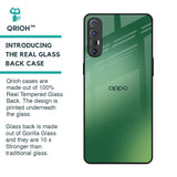 Green Grunge Texture Glass Case for Oppo Reno 3 Pro