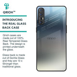 Tricolor Ombre Glass Case for Oppo Reno 3 Pro