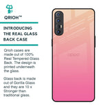 Pastel Pink Gradient Glass Case For Oppo Reno 3 Pro