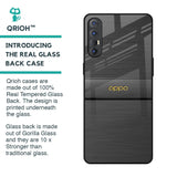 Grey Metallic Glass Case For Oppo Reno 3 Pro