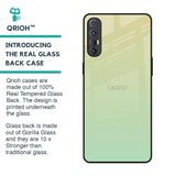 Mint Green Gradient Glass Case for Oppo Reno 3 Pro