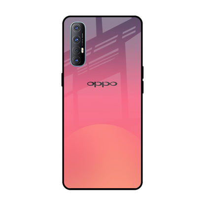 Sunset Orange Oppo Reno 3 Pro Glass Cases & Covers Online