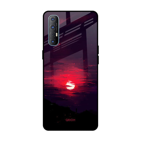 Morning Red Sky Oppo Reno 3 Pro Glass Cases & Covers Online