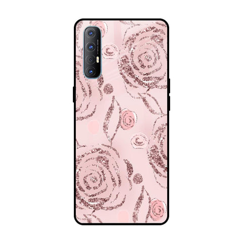 Shimmer Roses Oppo Reno 3 Pro Glass Cases & Covers Online
