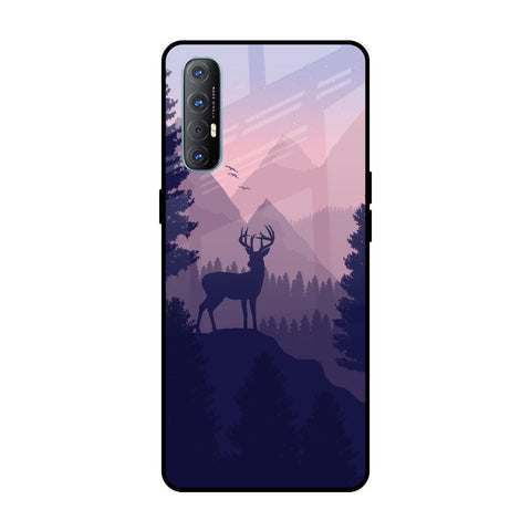 Deer In Night Oppo Reno 3 Pro Glass Cases & Covers Online