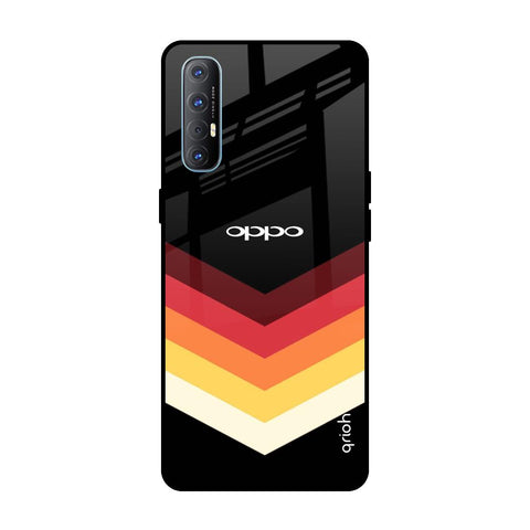 Abstract Arrow Pattern Oppo Reno 3 Pro Glass Cases & Covers Online