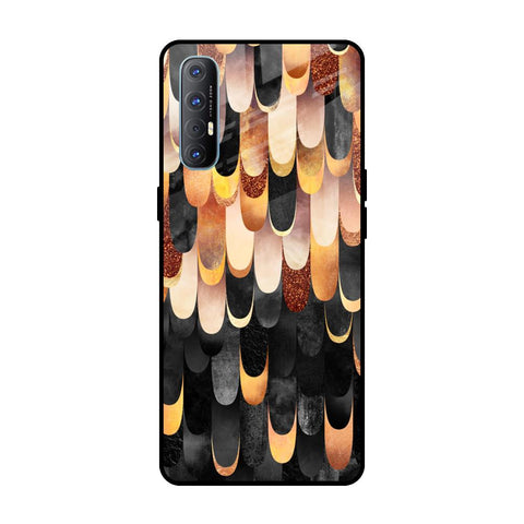 Bronze Abstract Oppo Reno 3 Pro Glass Cases & Covers Online
